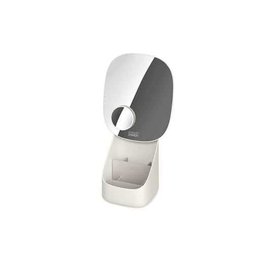 Joseph Joseph Viva Pedestal Mirror with Cosmetic organizer